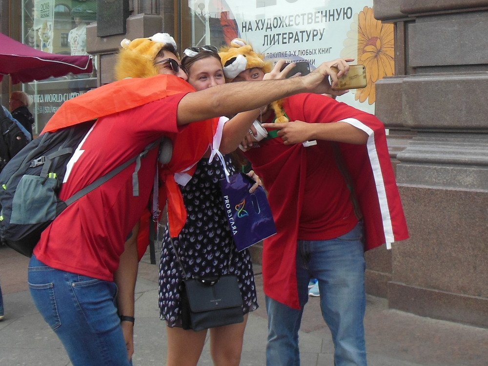 Двойное селфи