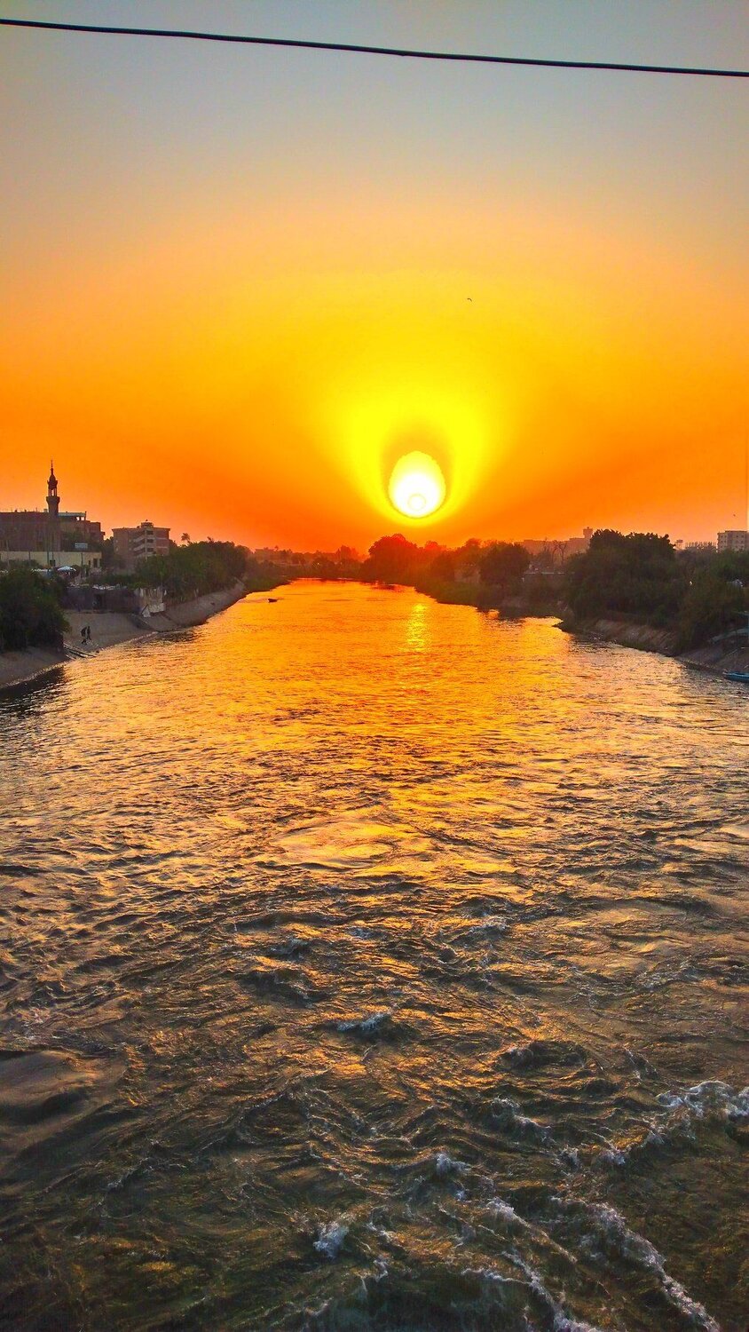 Sunset in Egypt
