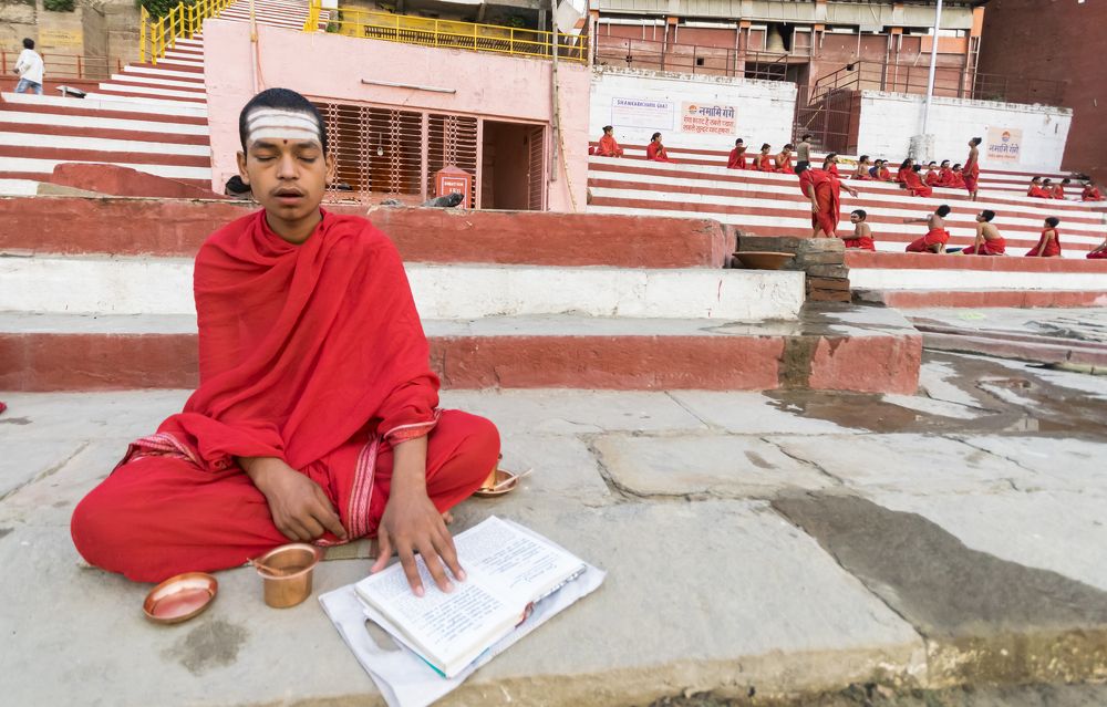 Desciple from the Gurukul.