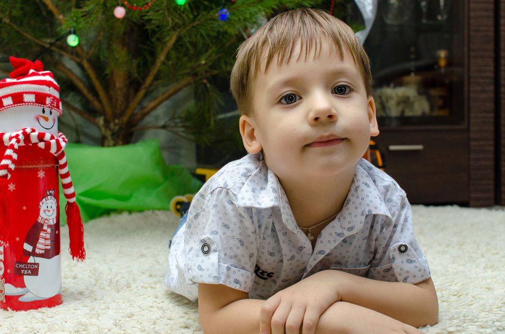 Новый год. Любимый крестник и племянник