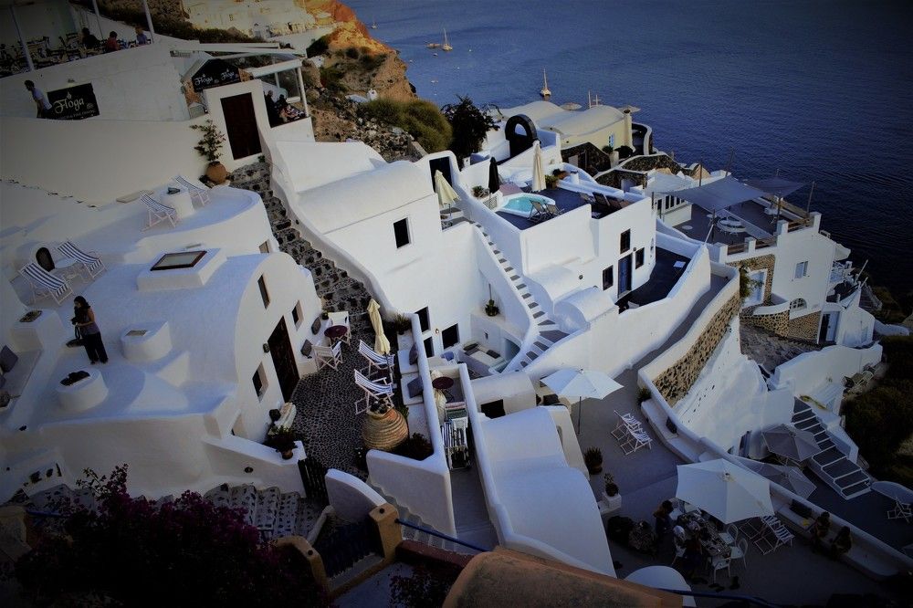 всем любимый остров Санторини.