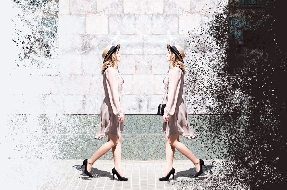 ...what a bitch in the same dress