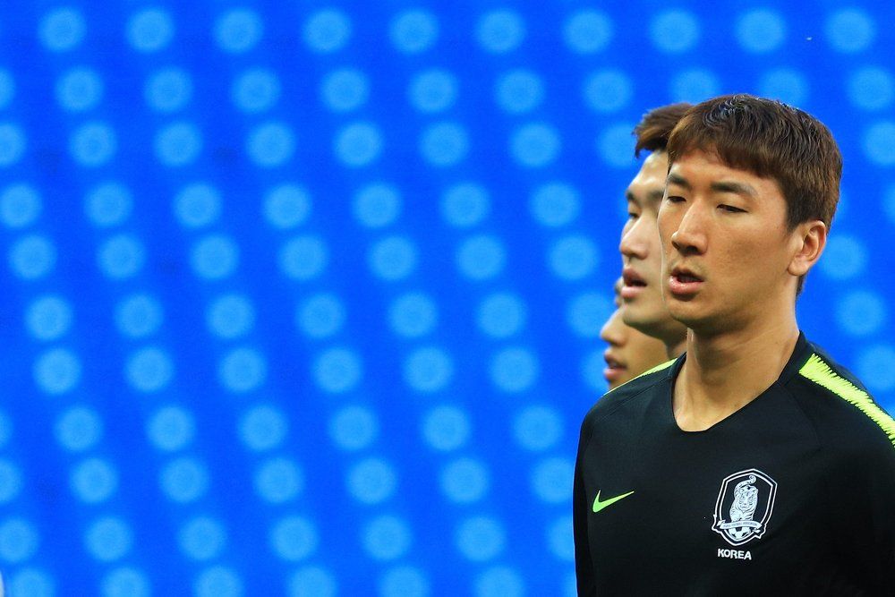 Тренировка Сборная Южной Кореи