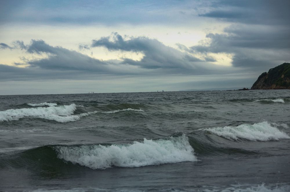 В пасмурный день на Шаморе