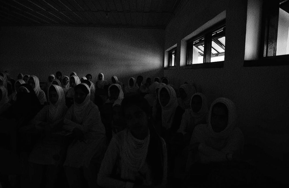 The Gaze - A classroom in Kashmir