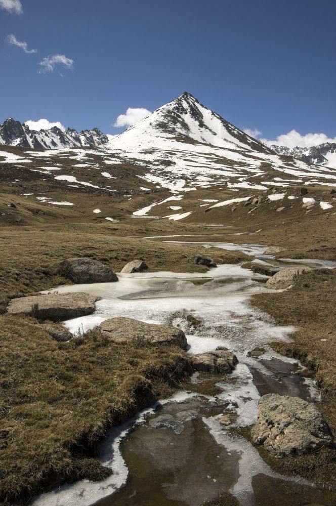 Утренний ручей.