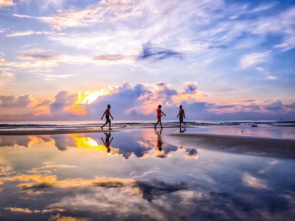 Sunrise on My Khe beach