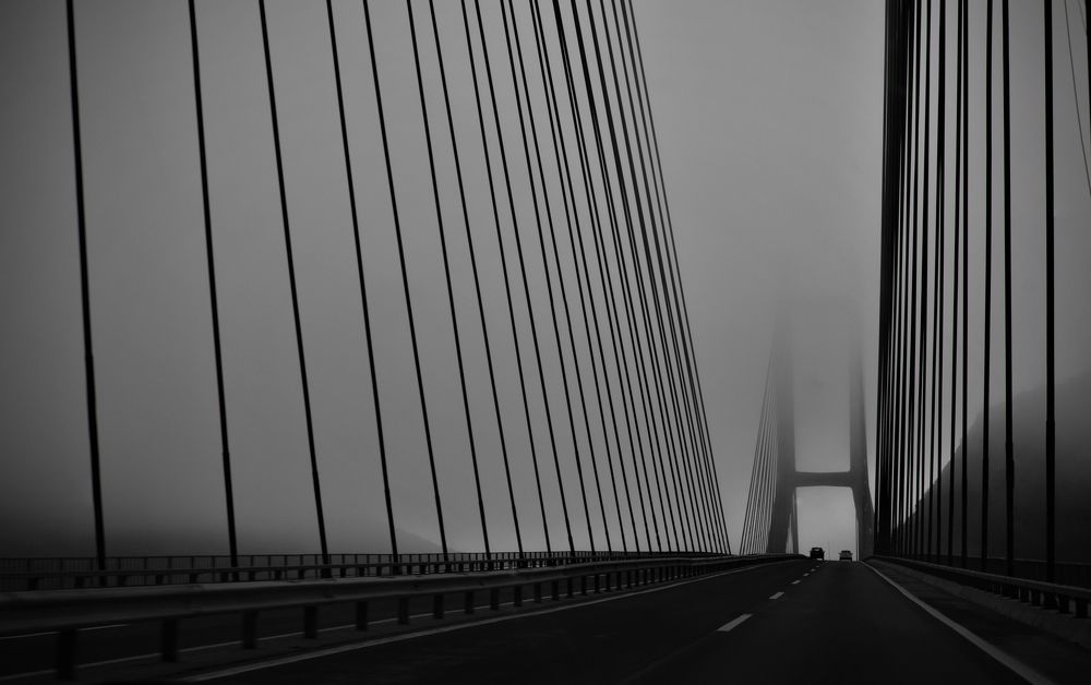 The foggy bridge
