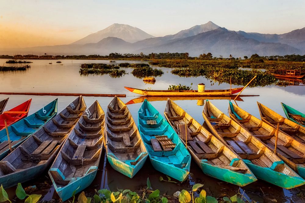 Colorful boat