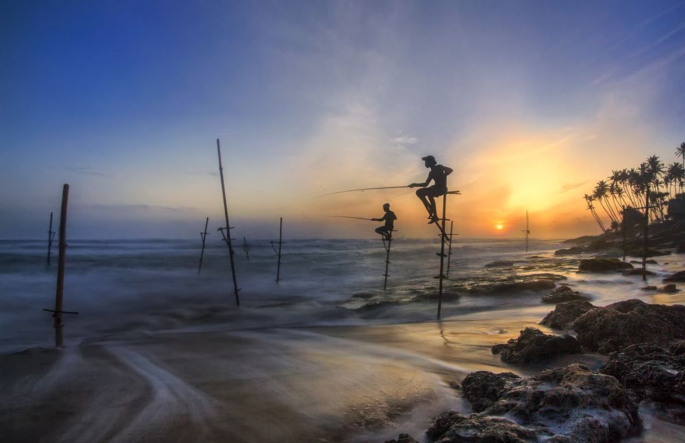 Fishermen in Koggala