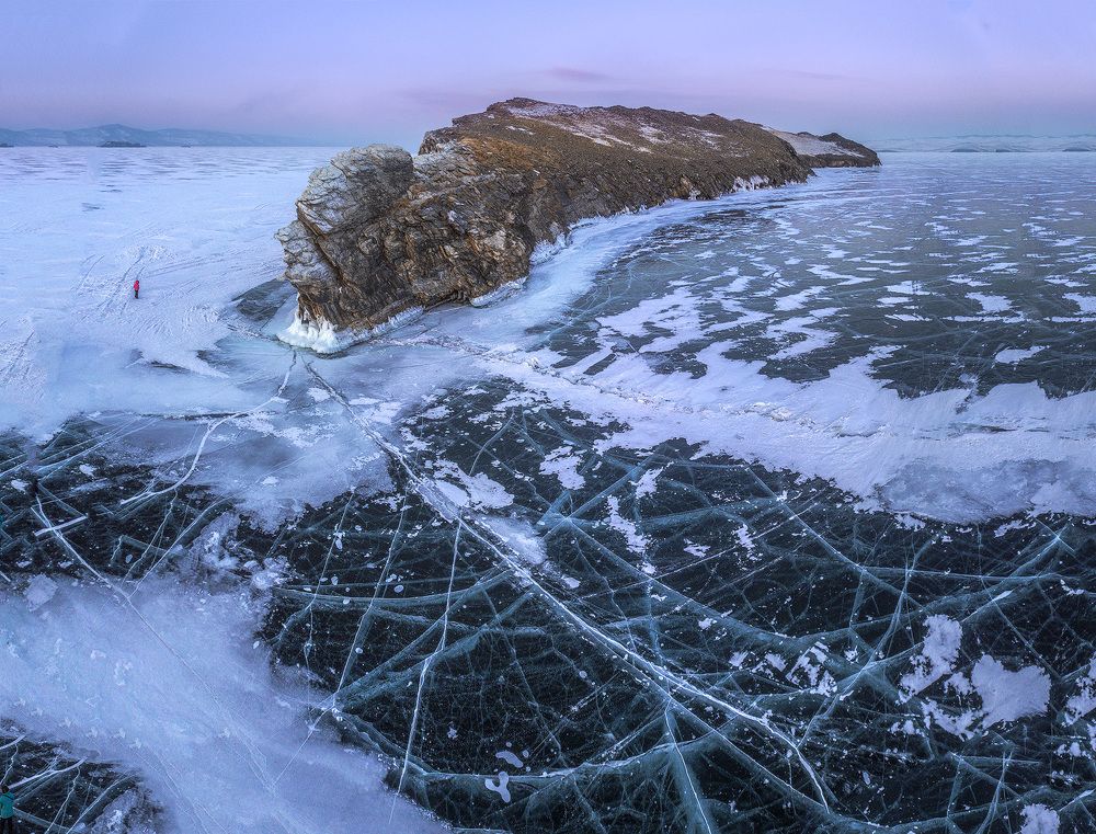 Узоры зимнего Байкала