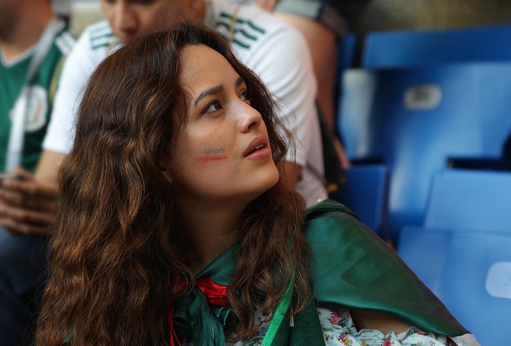 Мексиканская болельщица