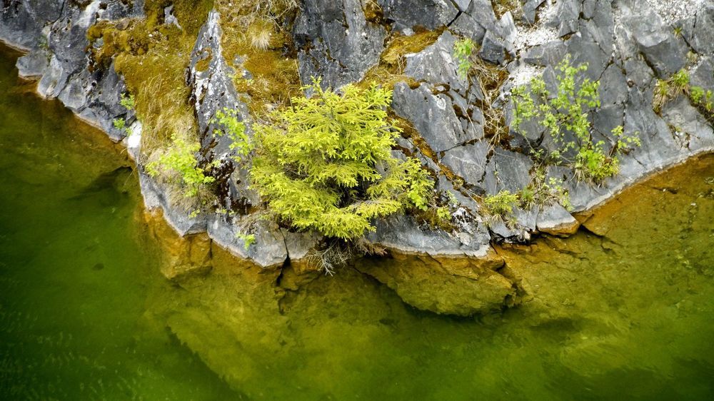 Мраморный каньон Рускеала. Республика Карелия