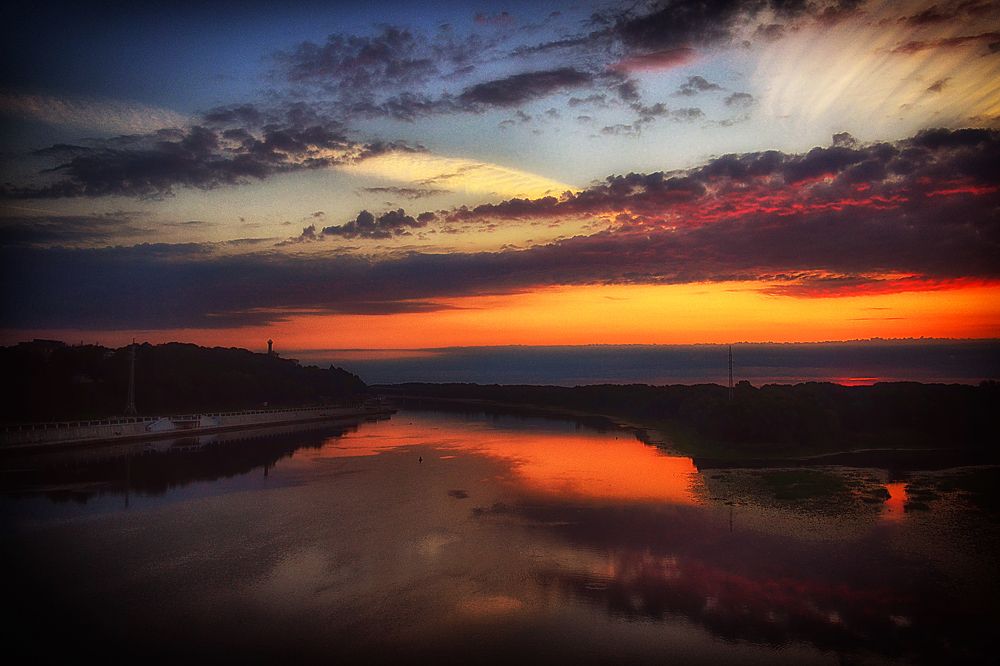 На рассвете