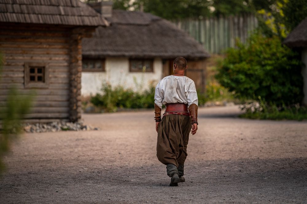 В Запорожской Сечи / In Zaporizhian Sich
