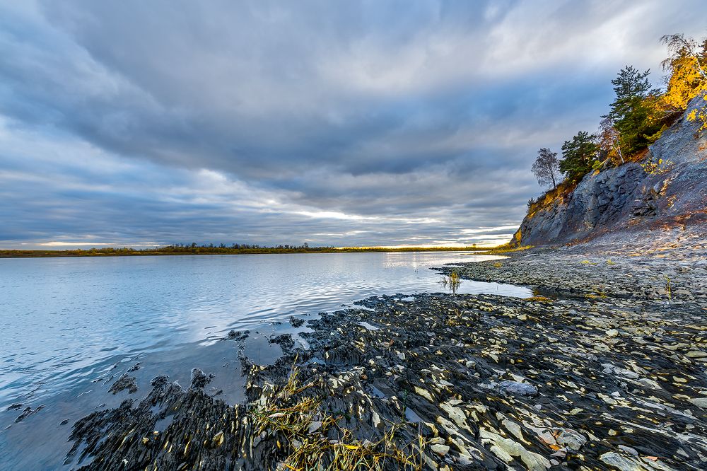 Вечер на берегу Томи