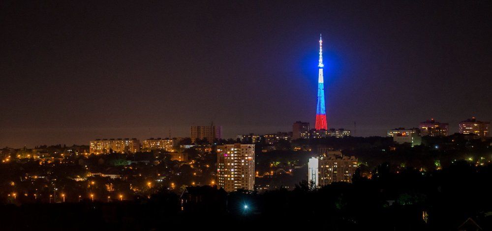 Подсветка телебашни