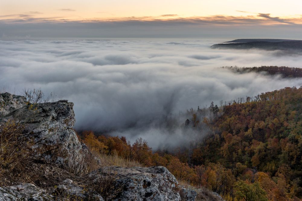 Туманы Жигулевских гор