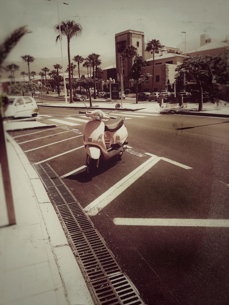 Bike Vespa in Spain
