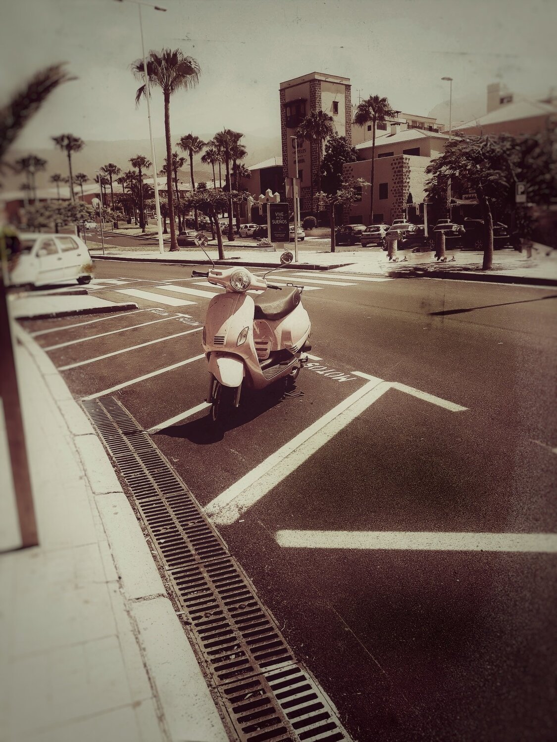 Bike Vespa in Spain