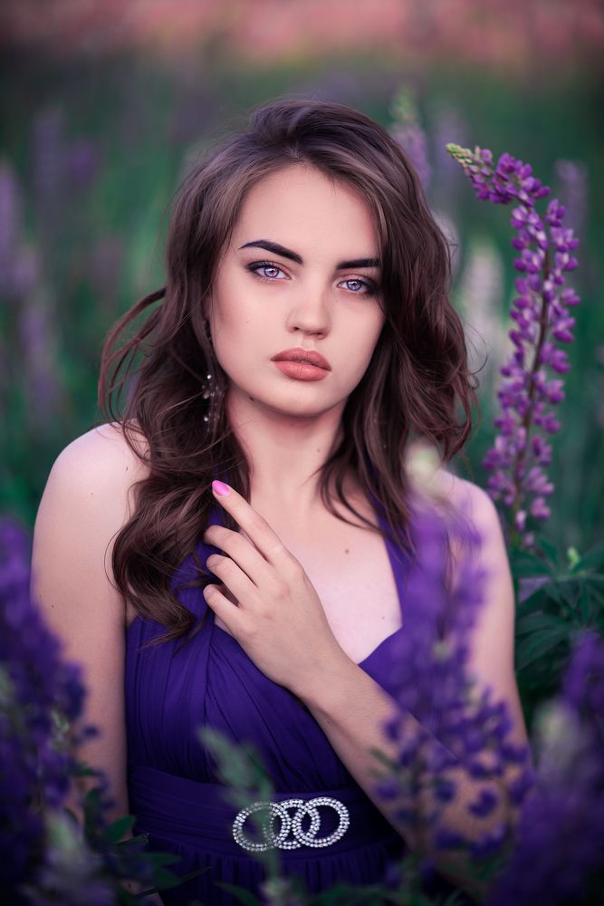 Портрет в люпинах