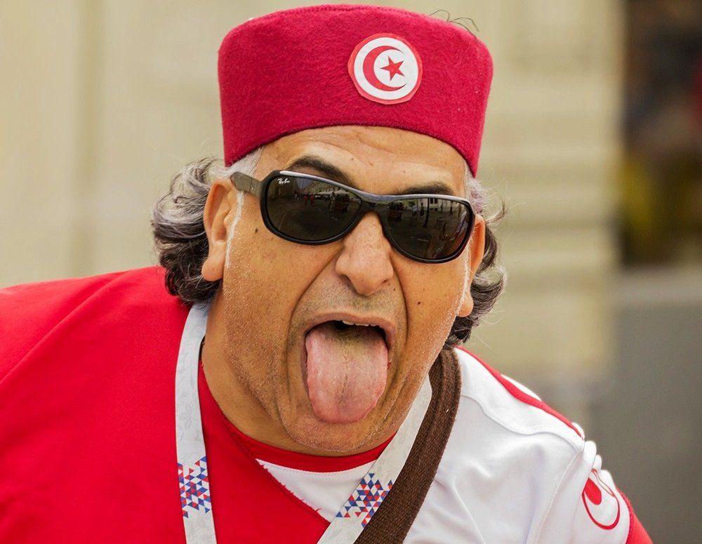 Болельщик Туниса