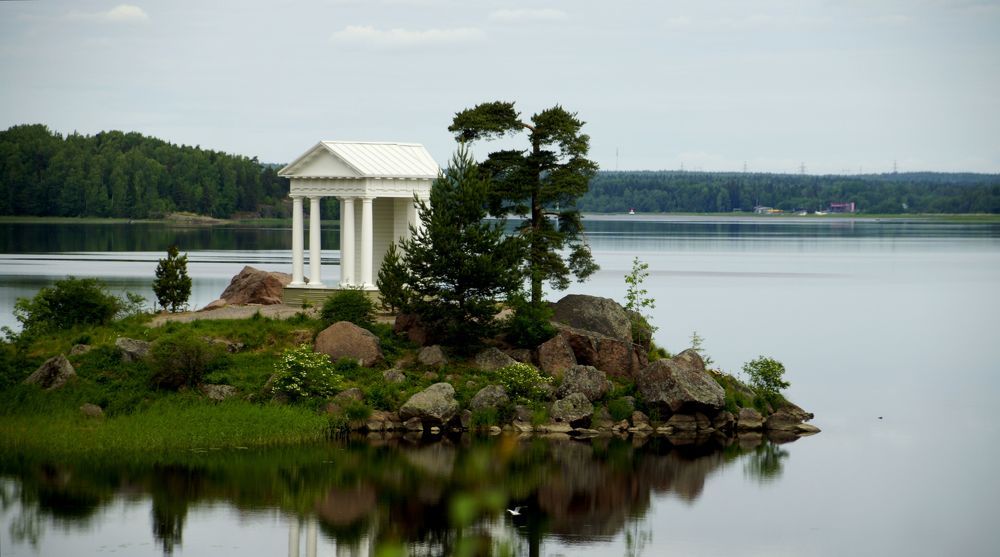 В парке Монрепо. гор. Выборг.