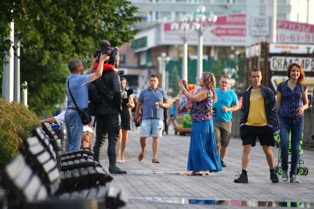 Фото с товарищем Суховым. Самара.
