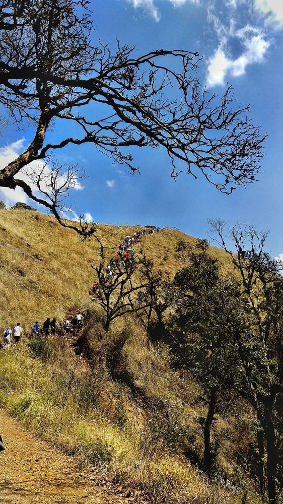 The hardest part of Shirui Hill