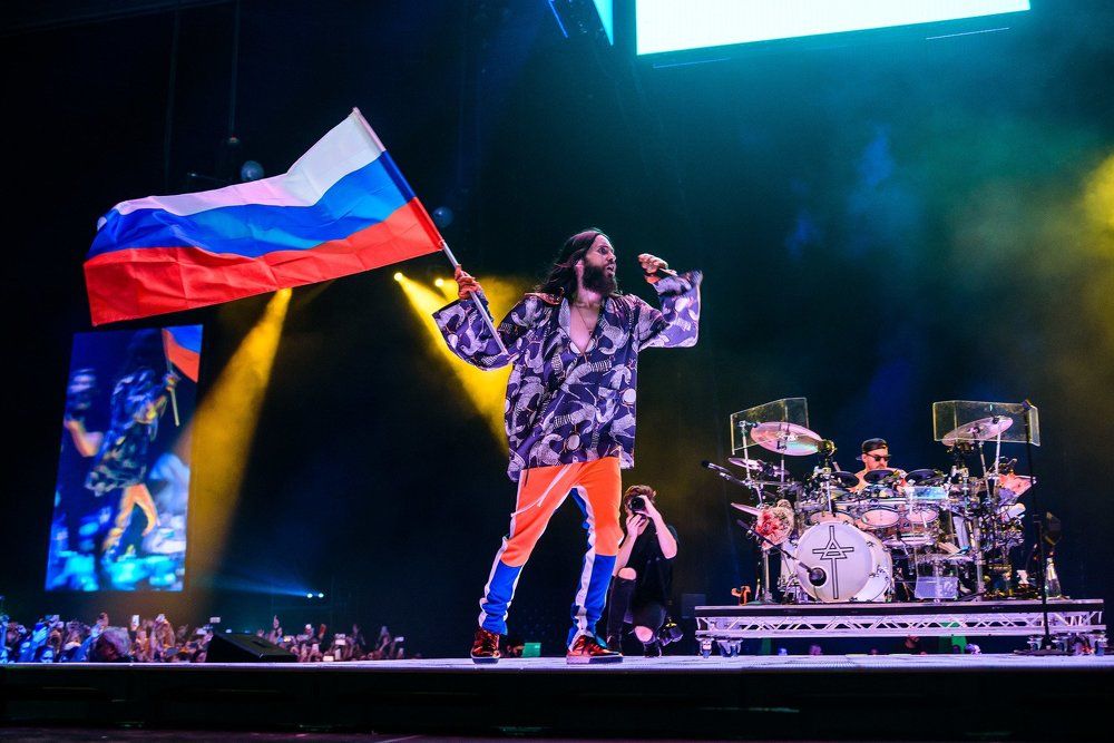 Концерт 30 Seconds To Mars в СК Олимпийский