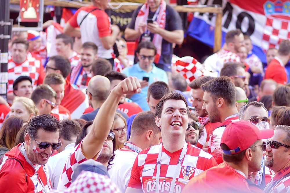 Фанаты в Нижнем Новгороде