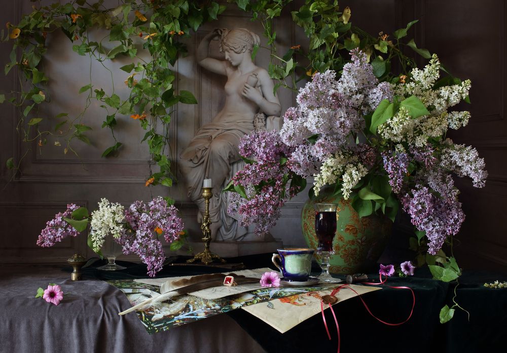 Натюрморт с цветами