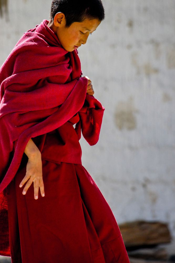 A monk in making