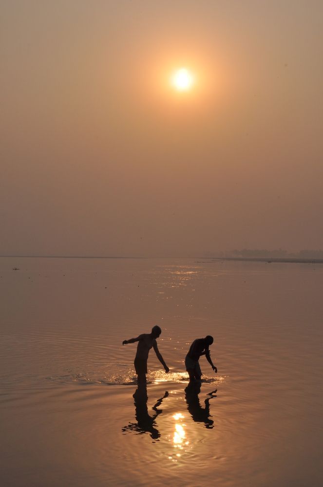 Life's acting, with shadows