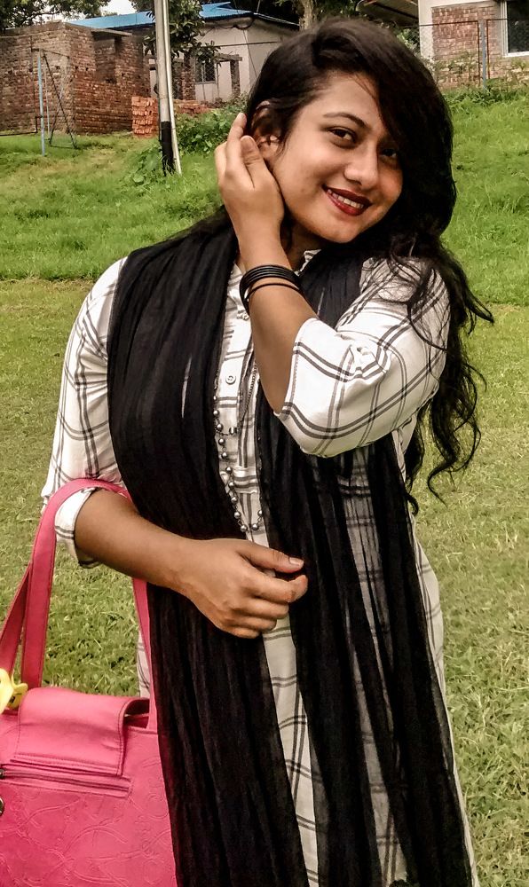 A Beautiful Lady whose name is "Spriha Tahsin"