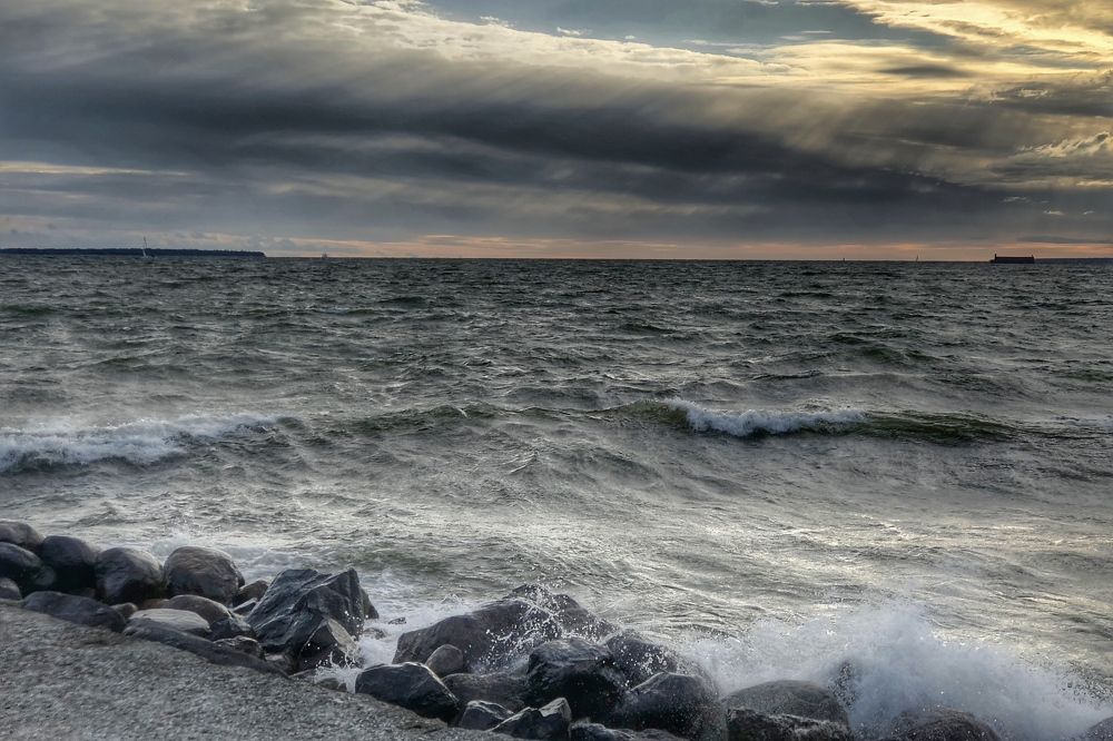 Шторм на Балтике