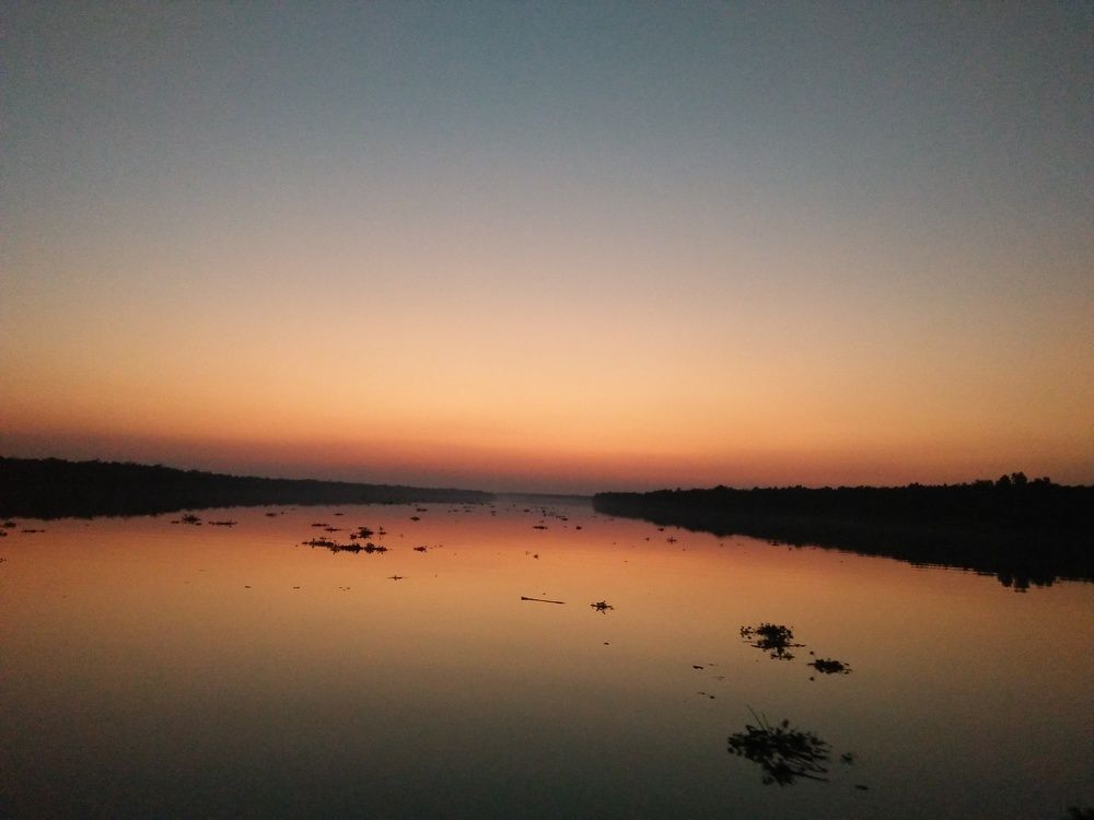 The sunset