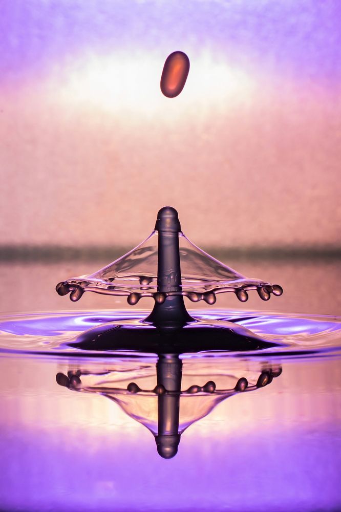 world of water droplets