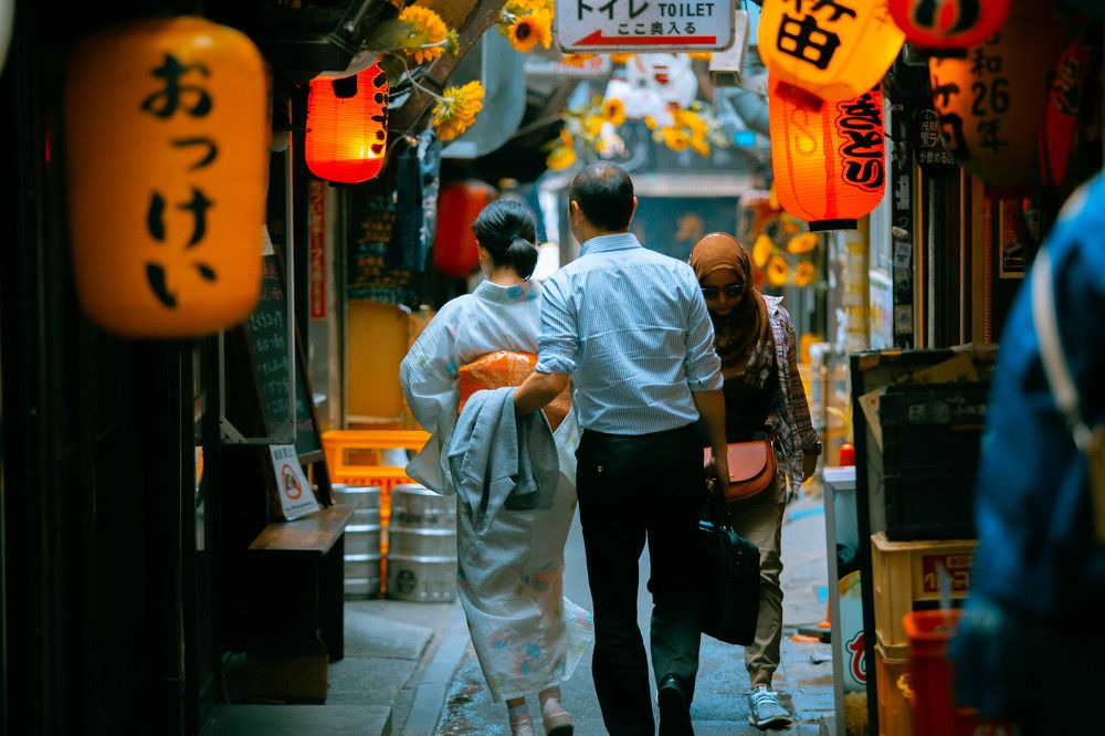 По узким улочкам Токио