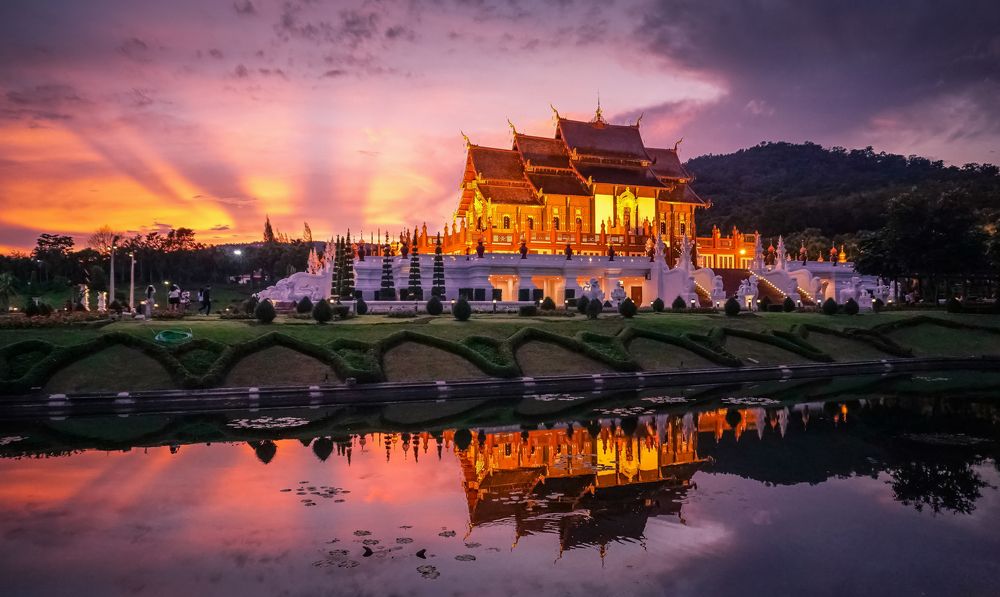 Royal Pavilion in Rajapruek, Chiang Mai