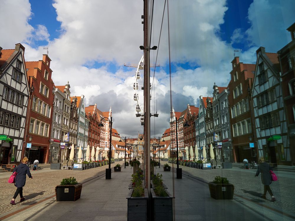 City and its reflection