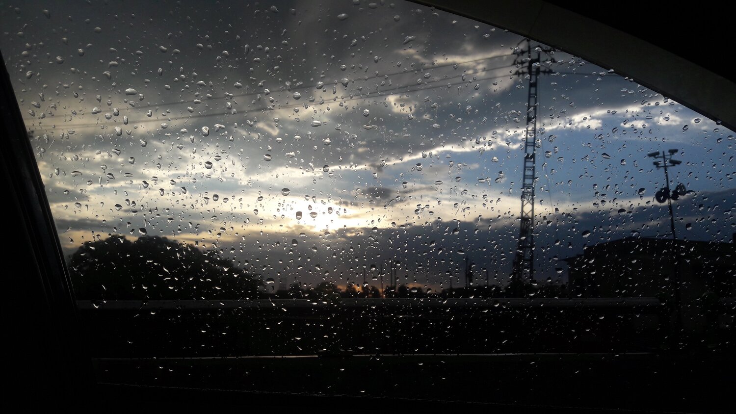 Raining