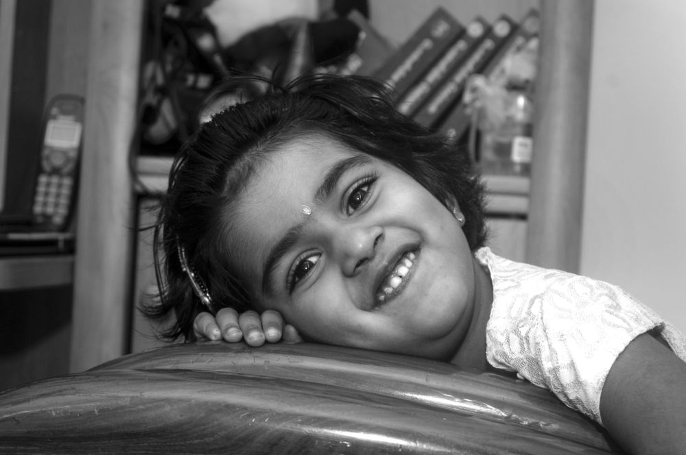 Child Monochrome Portrait