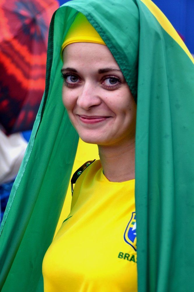 Портрет бразильянки