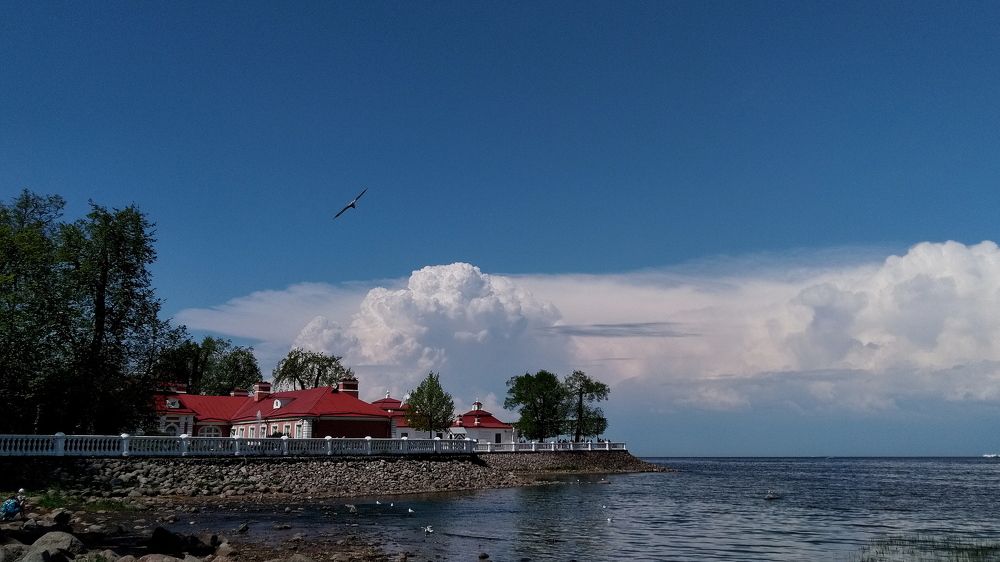 Вид на залив