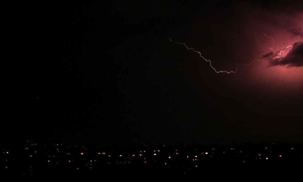 Горизонтальная молния.