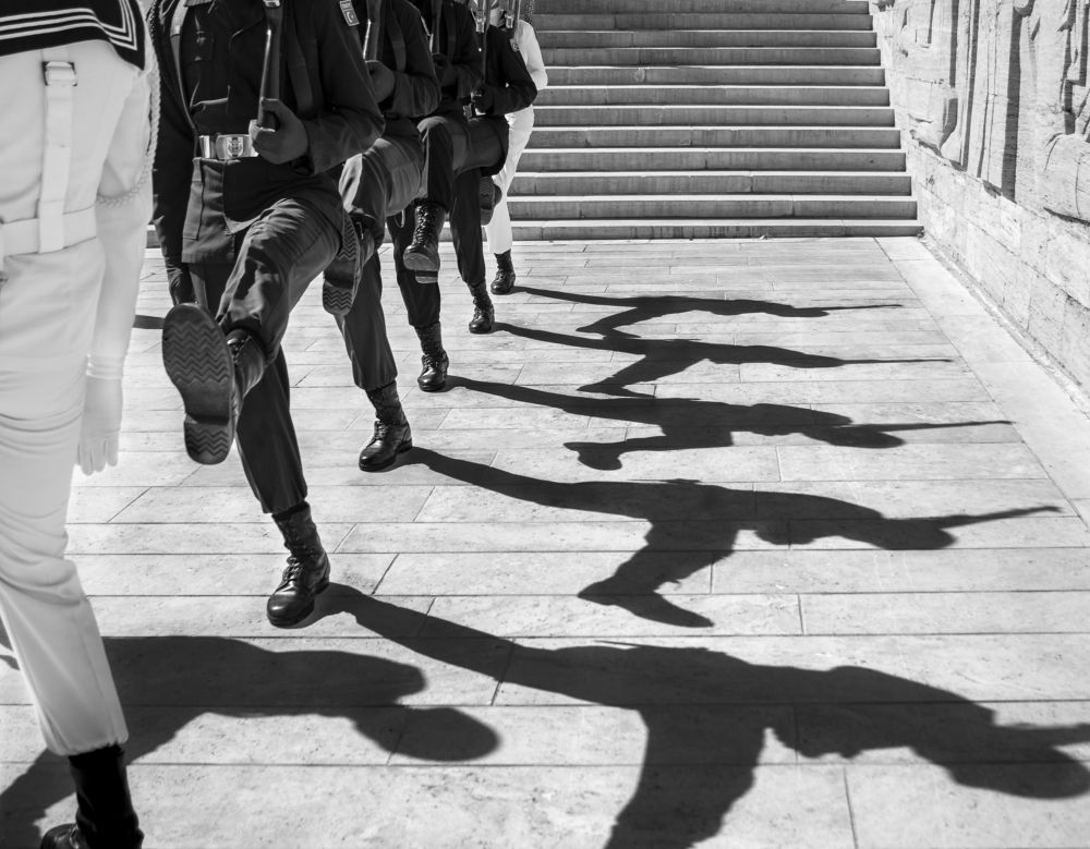 Shift change in Anıtkabir