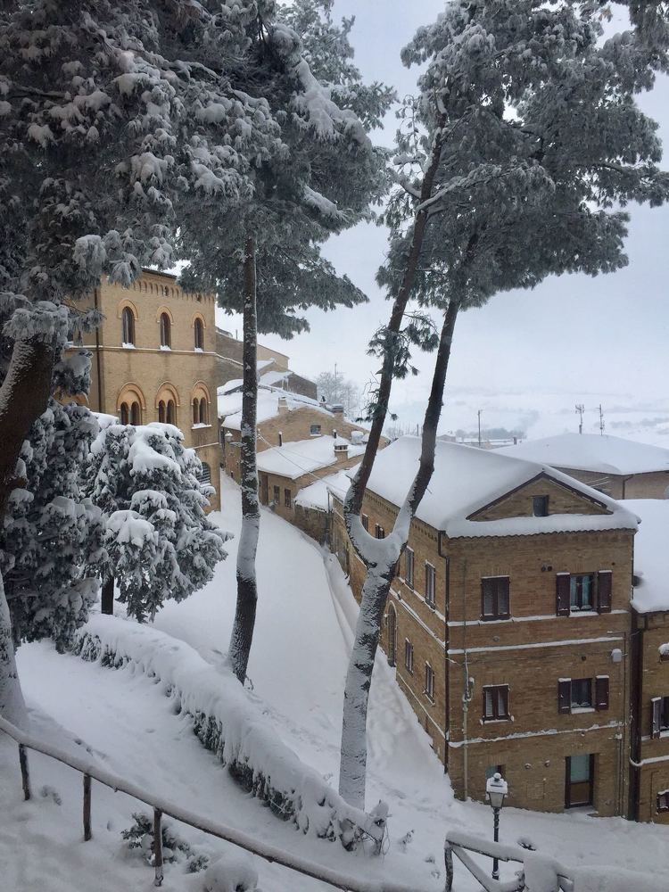 Зима в Порто-Реканати