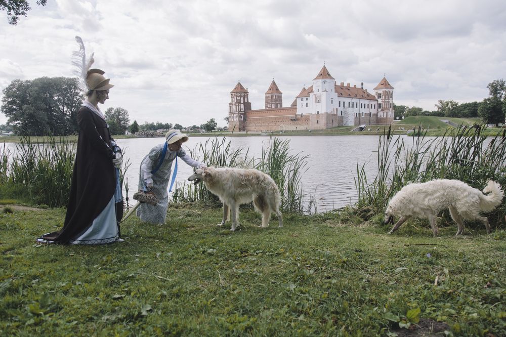 Перед Мирским замком