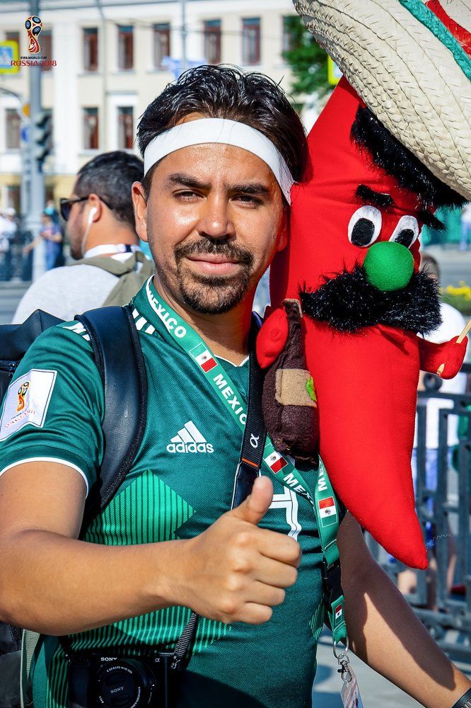 Болельщик сборной Мексики